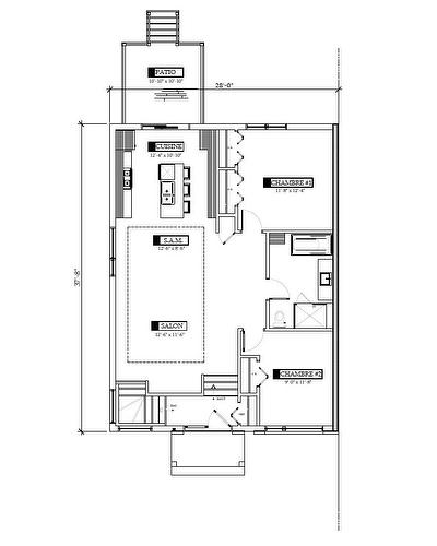 Plan (croquis) - 166 Rue Du Quai, Saint-Louis-De-Gonzague, QC - Other