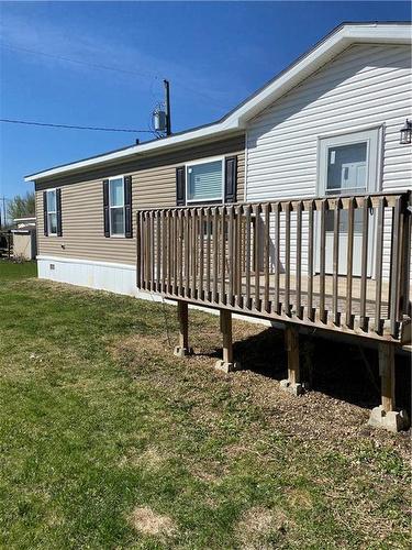 Spacious Deck - E10 1545 Main Street E, Swan River, MB - Outdoor