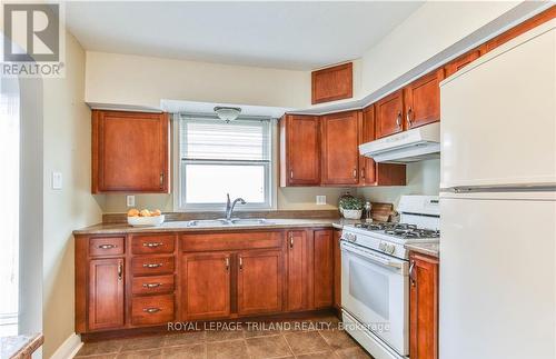 28 Beattie Avenue, London, ON - Indoor Photo Showing Kitchen With Double Sink