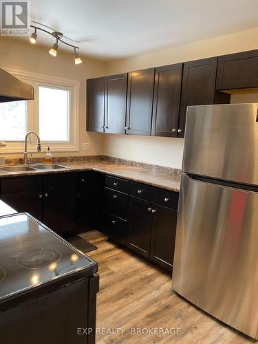 Main Level kitchen - A & B - 185 Elm Street, Gananoque, ON - Indoor Photo Showing Kitchen With Double Sink