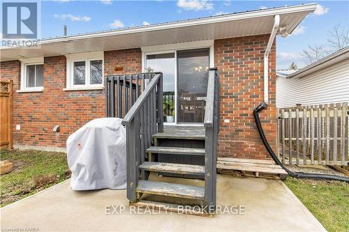 Upper Back Patio - A & B - 185 Elm Street, Gananoque, ON - Outdoor