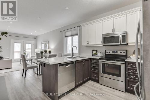 39 Yvonne Crescent, London, ON - Indoor Photo Showing Kitchen With Double Sink With Upgraded Kitchen