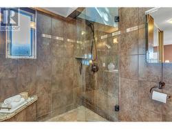 Custom tile shower in the primary ensuite - 