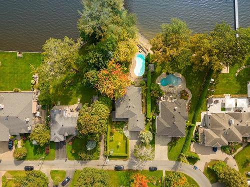 Photo aérienne - 21 Cours East Gables, Beaconsfield, QC - Outdoor With Body Of Water With View