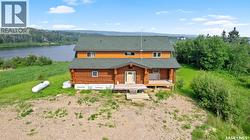 Martin's Lake Scenic Waterfront Log Home  Leask Rm No. 464, SK S0J 1M0