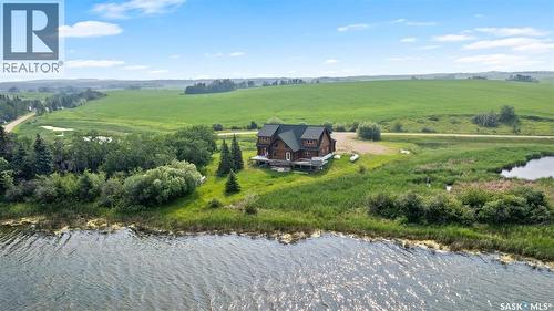 Martin'S Lake Scenic Waterfront Log Home, Leask Rm No. 464, SK - Outdoor With Body Of Water With View