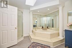 Separate shower an Jacuzzi tub. - 