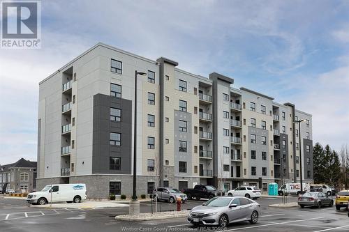 190 Main Street East Unit# 410, Kingsville, ON - Outdoor With Balcony With Facade