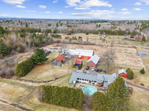 Photo aérienne - 696 Route 202 E., Hemmingford - Canton, QC - Outdoor With View