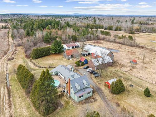 Photo aérienne - 696 Route 202 E., Hemmingford - Canton, QC - Outdoor With View