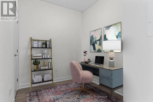 Den - Virtually Staged - 619 - 212 King William Street, Hamilton, ON - Indoor Photo Showing Office