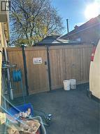 View of locking fence - 