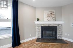 Fireplace (never used by current owners) - 