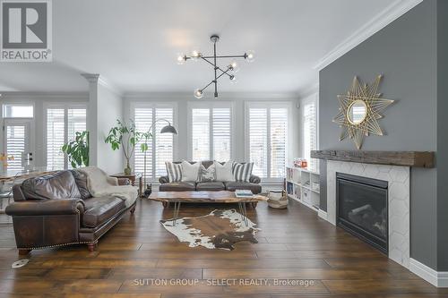 2142 Callingham Drive, London, ON - Indoor Photo Showing Living Room With Fireplace