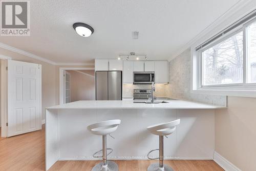 1276 Silver Spear Road, Mississauga, ON - Indoor Photo Showing Kitchen With Stainless Steel Kitchen With Upgraded Kitchen