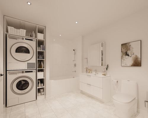 Salle de bains - 302-570 Rue Du Ruisseau, Mont-Tremblant, QC - Indoor Photo Showing Laundry Room