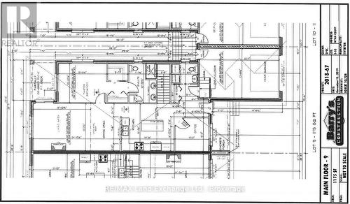 Main Floor Plan - 19 Nyah Court, Kincardine, ON - Other