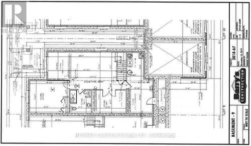 Basement Floor Plan - 19 Nyah Court, Kincardine, ON - Other