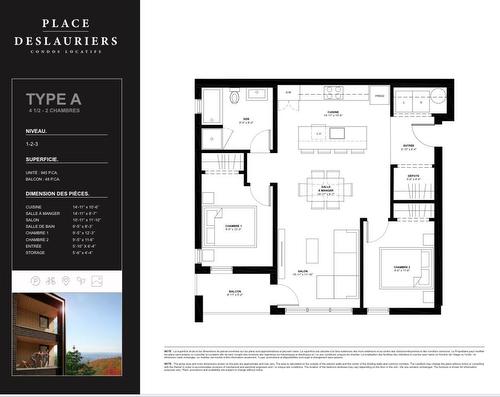 Drawing (sketch) - 302-70 Rue Deslauriers, Sainte-Agathe-Des-Monts, QC - Other