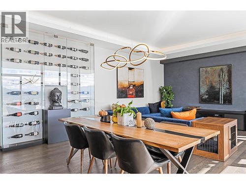 1191 Sunset Drive Unit# 3302, Kelowna, BC - Indoor Photo Showing Dining Room