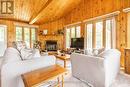 91 Jack'S Lake Road, Parry Sound Remote Area, ON  - Indoor Photo Showing Living Room With Fireplace 