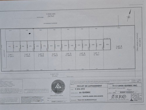 Plan (croquis) - 724 4E Rue, Murdochville, QC - Other