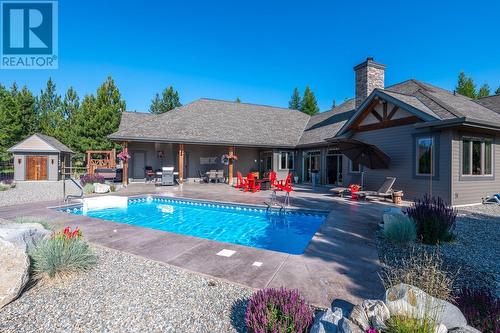 896 Raven Hill Road, Osoyoos, BC - Outdoor With In Ground Pool With Deck Patio Veranda