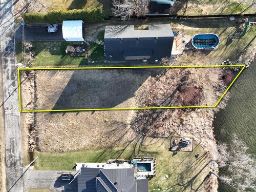 Photo aérienne - Rue Racicot, Salaberry-De-Valleyfield, QC 