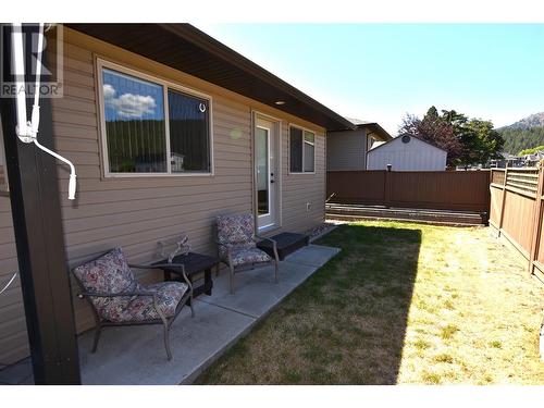 backyard - 494 Kingfisher Avenue, Vernon, BC - Outdoor With Deck Patio Veranda With Exterior