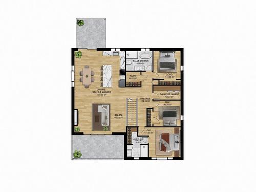 Plan (croquis) - 87  - 89 Rue Des Merisiers, Saint-Sauveur, QC - Other