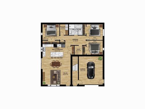 Plan (croquis) - 87  - 89 Rue Des Merisiers, Saint-Sauveur, QC - Other