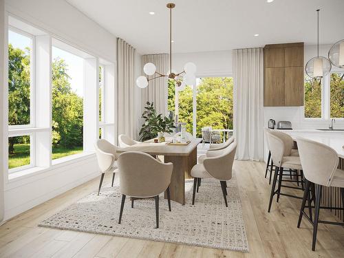 Salle à manger - 87  - 89 Rue Des Merisiers, Saint-Sauveur, QC - Indoor Photo Showing Dining Room