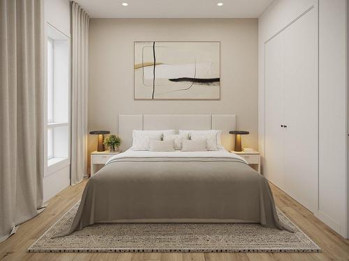 Chambre à coucher - 87  - 89 Rue Des Merisiers, Saint-Sauveur, QC - Indoor Photo Showing Bedroom