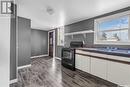 111 2Nd Avenue E, Biggar, SK  - Indoor Photo Showing Kitchen With Double Sink 