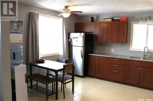 217 Second Avenue E, Debden, SK - Indoor Photo Showing Kitchen With Double Sink