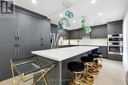 Floor to Ceiling Cabinets - 4344 Dallas Court, Mississauga, ON - Indoor Photo Showing Kitchen With Upgraded Kitchen