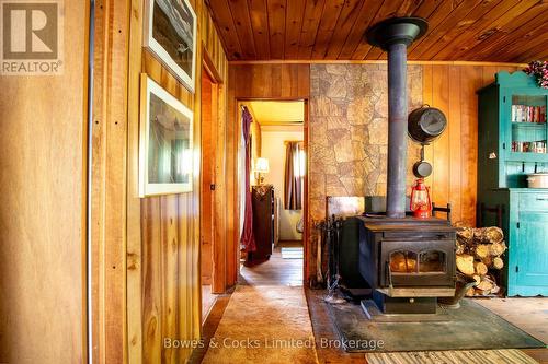 197 King Road W, Wollaston, ON - Indoor Photo Showing Other Room With Fireplace