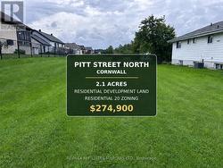 LOT PITT STREET Cornwall, ON K6K 1A4