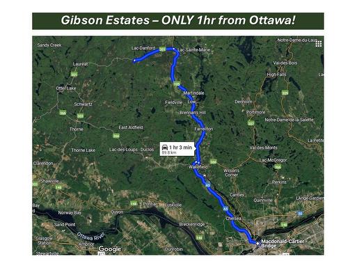 Plan (croquis) - Ch. Gibson, Alleyn-Et-Cawood, QC 