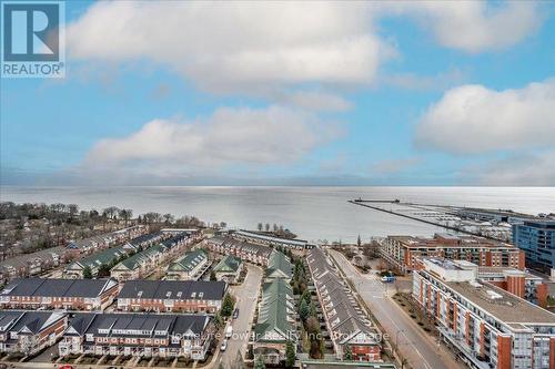 2102 - 1 Hurontario Street, Mississauga (Port Credit), ON - Outdoor With Body Of Water With View