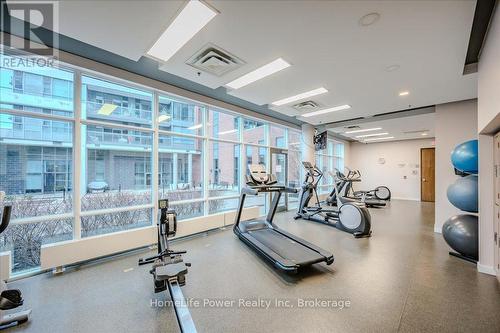 2102 - 1 Hurontario Street, Mississauga (Port Credit), ON - Indoor Photo Showing Gym Room
