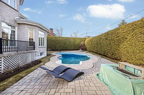 Piscine - 451 Boul. De Fontainebleau, Blainville, QC - Outdoor With In Ground Pool With Deck Patio Veranda
