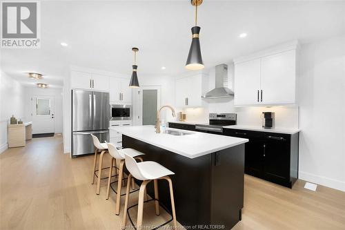 490 Jolly, Lasalle, ON - Indoor Photo Showing Kitchen With Double Sink With Upgraded Kitchen