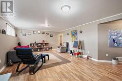 Large lower level Family Room - 