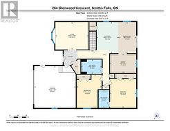 Main level floor plan - 