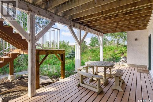 Cao Residence, Corman Park Rm No. 344, SK - Outdoor With Deck Patio Veranda With Exterior