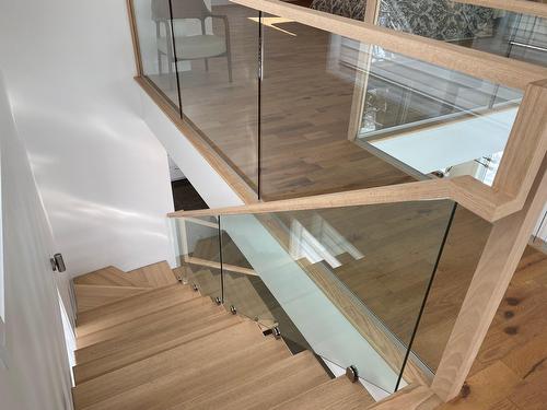 Staircase - 174 Ch. Du Tour-Du-Lac, Lac-Supérieur, QC - Indoor Photo Showing Other Room