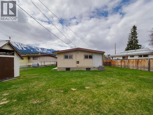 1204 Alexander Drive, Golden, BC - Outdoor
