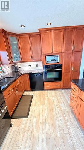 109 Parkview Place, Shellbrook, SK - Indoor Photo Showing Kitchen With Double Sink