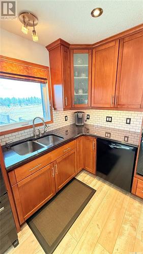 109 Parkview Place, Shellbrook, SK - Indoor Photo Showing Kitchen With Double Sink